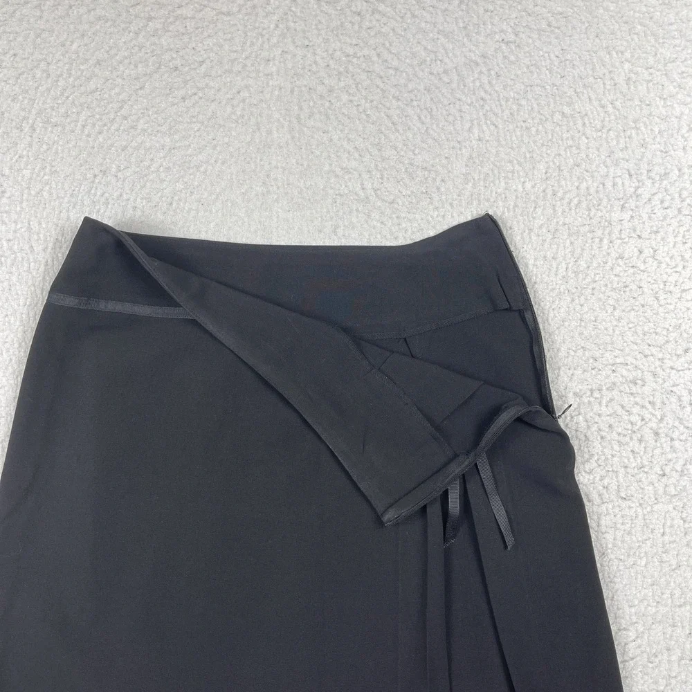 Pantology‎ Skirt Womens 8 Black Cute Bow-tie Casual Office Travel Preppy School
